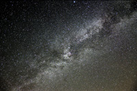 Milky way in Sygnus