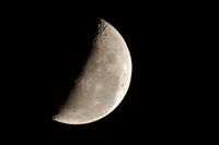 Moon, half-moon